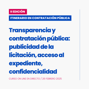 Curso transparencia y contratación publica